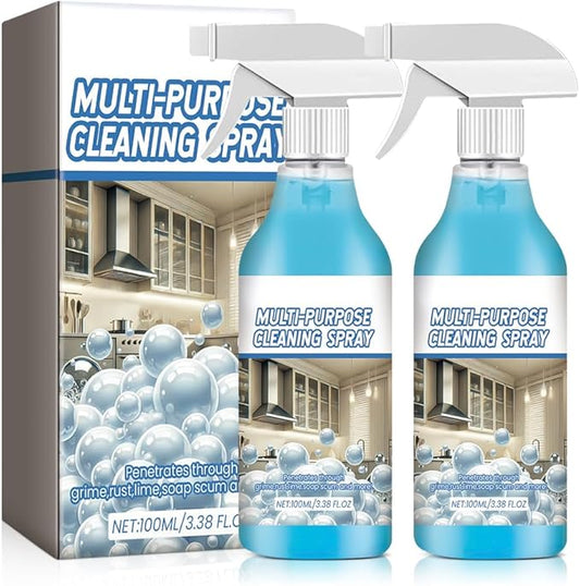 Spray Splash Cleaner, 2026 New Multi-Purpose Handheld Degreaser, Upgraded Foam Sprays for Ovens, Easy-To-Use Rust Remover for Kitchenware, Grime Remover Spray for Home Family (2)