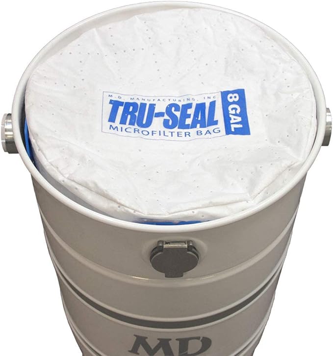 Hyperflow Tru-Seal Complete Dust Encapsulation and Hygienic Disposal: Replaces 8-Gallon & 12-Gallon MD Bags #720H-5, 720, 721H-5, 721-5, 720HF-3 (Tru-Seal Upgrade Kit)