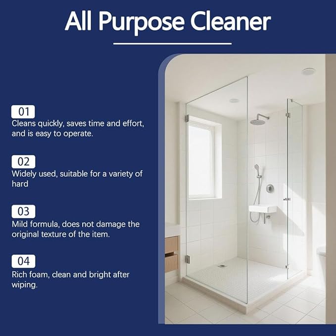 All Purpose Cleaner for Floors & Walls – Multipurpose Floor Cleaner for Mopping, Bathroom & Kitchen Surfaces – Powerful Multi Purpose Clean-er with Spiced Harvest Scent (1pcs)
