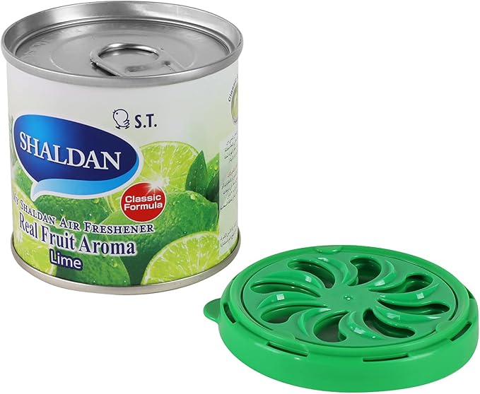 My Shaldan Japanese Room/Car Limonene Gel Natural Air Freshener Cans, Lemon Scent, 80g