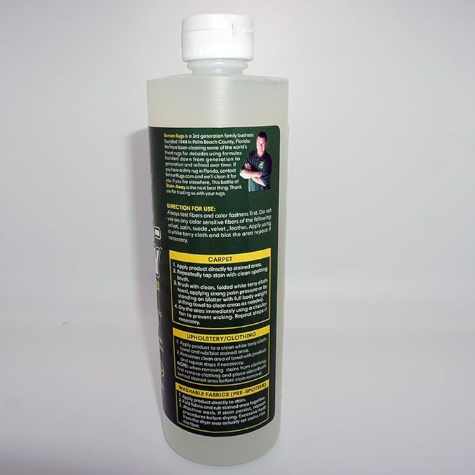 Stain-Away Rug, Carpet & Upholstery Stain Remover-Deodorizer by Benson Rugs - 16 fl oz