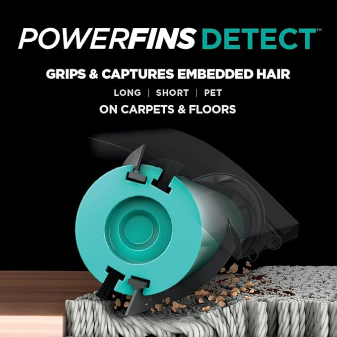 Shark Detect Ultralight Corded Stick Vacuum with Direction Detect and Self-Cleaning Brushroll, Powerful Hair Pickup, Ultra-Lightweight, Crevice & Upholstery Tool Included, Evergreen, HZ752
