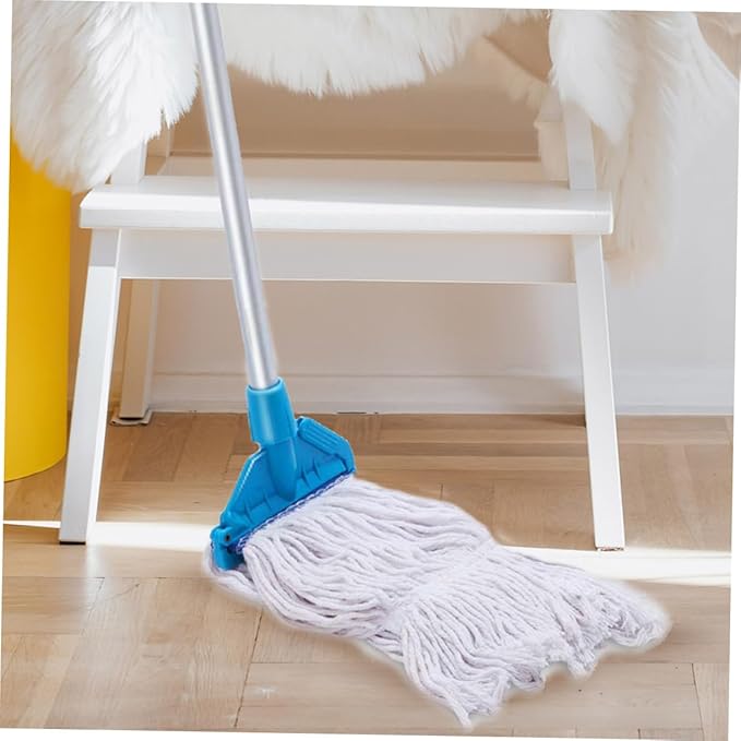 Ciieeo Mop Replacement Washable String Mop for Home Cleaning Easy Installation Strong Absorption Compatible Hardwood and Tile Floors