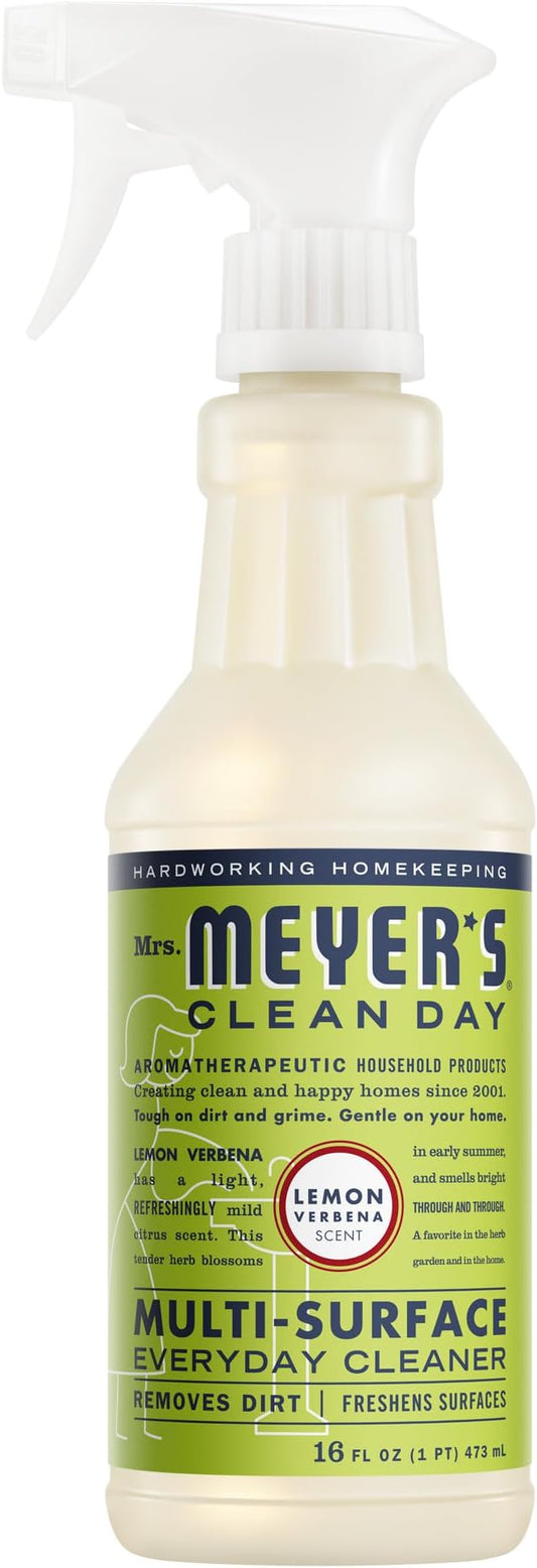 MRS. MEYER'S CLEAN DAY All-Purpose Cleaner Spray, Lemon Verbena, 16 fl. oz