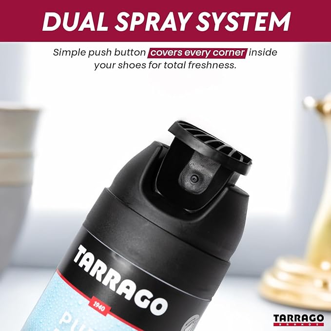 Tarrago Shoe Freshener & Foot Odor Eliminator Spray- Shoe Deodorizer 3x100mL