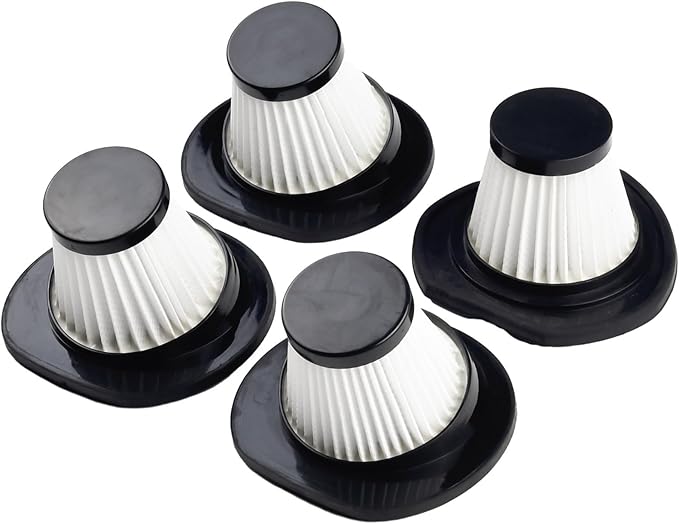 4Pcs Replacement Filters for VL188 VL189 Cordless Robot Vacuum Cleaners, Washable and Resuable Filters Household Vacuum Accessory