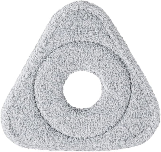 Iris Ohyama Cleaning Supplies Mop with Clean Water WASH Mop/Triangle Head Dedicated Replacement Mop