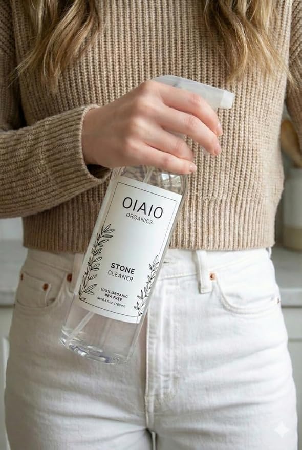 Non-Toxic Wood Cleaner - Natural Organic Ingredients that Truly Perform - 24oz - Light Coconut & Palo Santo Scent