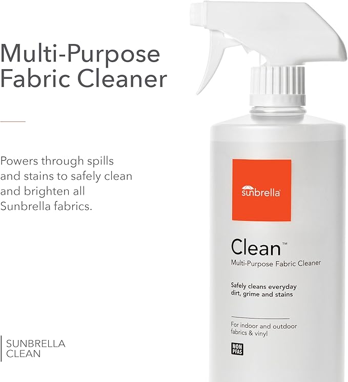 Sunbrella Total Care Kit | Clean, Protect & Restore Fabric & Upholstery | Fabric Cleaner, Stain Remover, and Protector Bundle | 32 fl oz / 9.6 fl oz