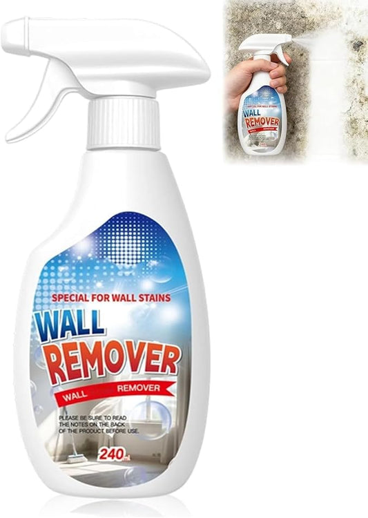 Highly Effective Removal Spray, Fiell Wall Remover for Painted Walls, 8.12 Fl oz, Wall Cleaning Spray, Multi-Surface Cleaning Solution 1PCS