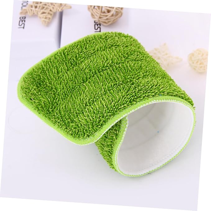 FRCOLOR 3pcs Water Mop Cloth Replacement Microfiber Cleaning Pads for Household Use Durable Mop Head Accessories for Efficient Floor Cleaning