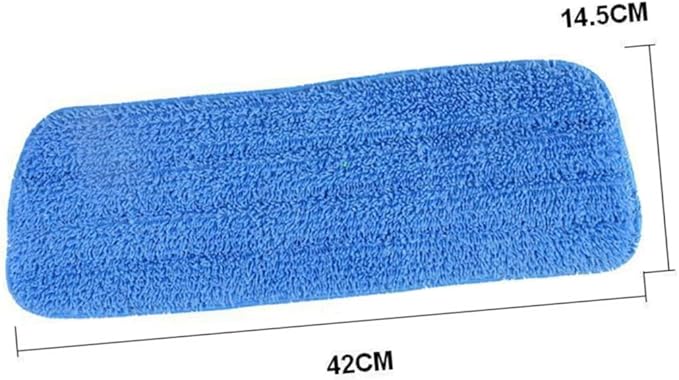 FRCOLOR 3pcs Water Mop Cloth Replacement Microfiber Cleaning Pads for Household Use Durable Mop Head Accessories for Efficient Floor Cleaning