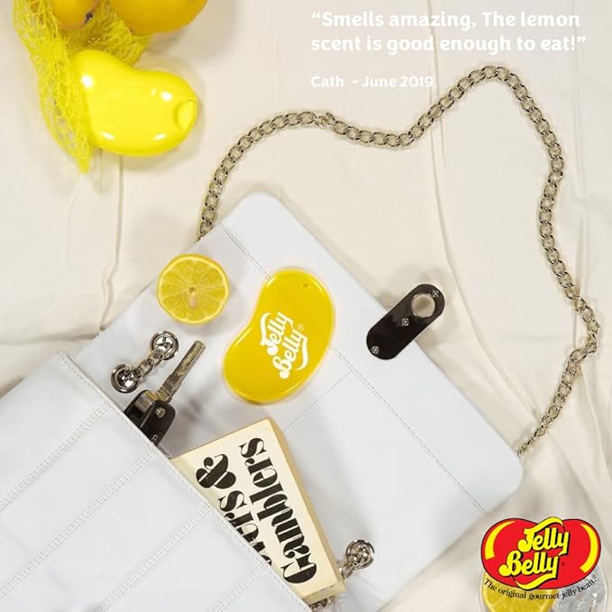 Jelly Belly 15217 3D Jelly Bean Air Freshener - Lemon Drop