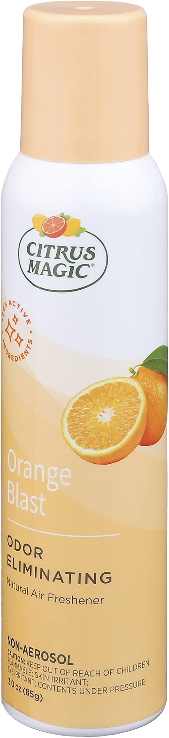 Citrus Magic Natural Odor Eliminating Air Freshener Spray, Orange Blast, 3-Ounce