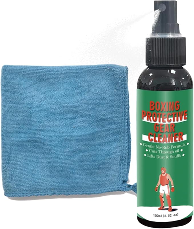 Boxing Glove Cleaner - 100ml Gym Spray, Powerful Sports Deodorizer with Freshening Feature, Equipment Cleaner for Odor Control Details, Athletic Gear Care with Stink Removal Support, Shoes Work Boots