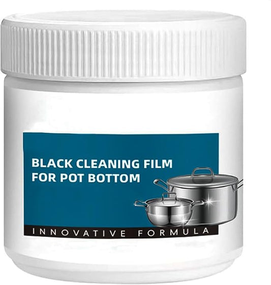 Powerful Burnt Residue Remover for Cookware - Odorless Formula-Safely Removes Stubborn Stains from Pots & Pans, All-Metal & Non-Stick Surfaces Compatible, for Busy Kitchen & Outdoor Camping