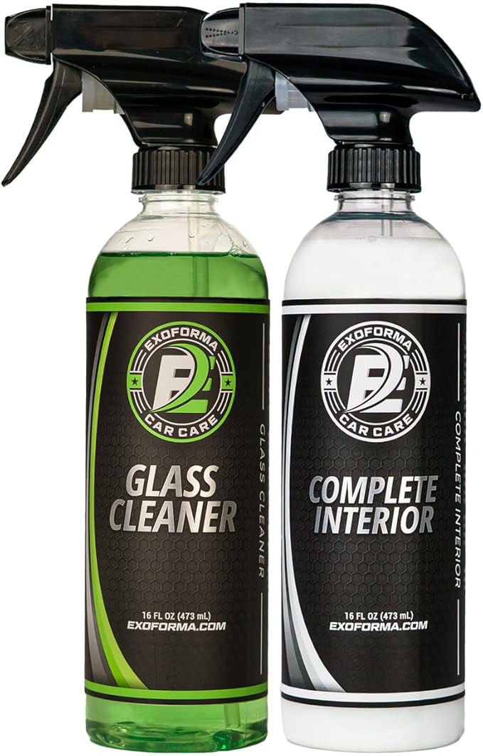 ExoForma Glass Cleaner Spray with Complete Interior Spray