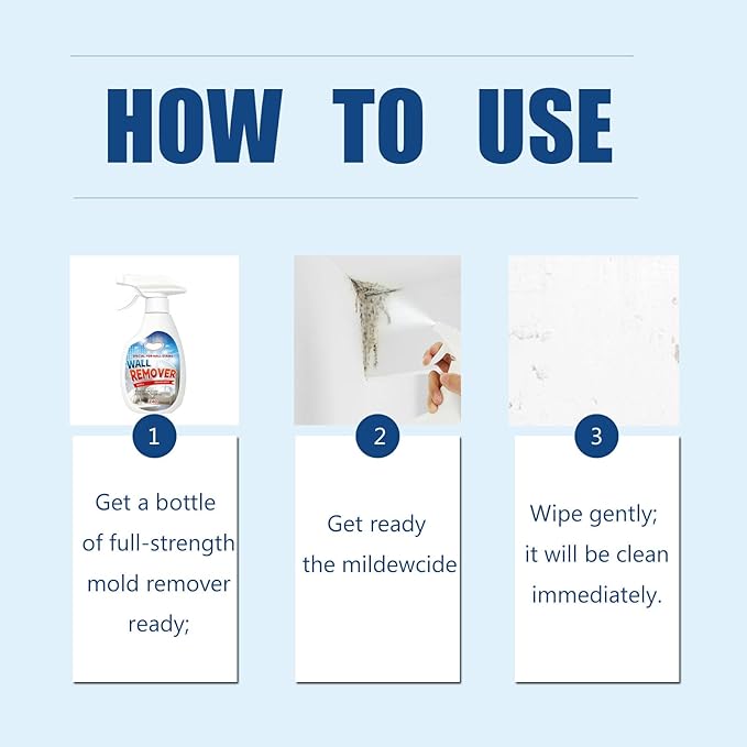 High-Efficiency Stain-Removing Spray， Wall Cleaner ，Effectively removes stains Suitable， for wood, tile, fabric, bathroom, and kitchen surfaces (1)