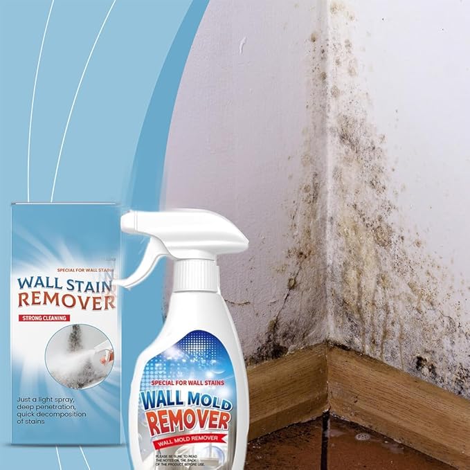 Highly Effective Removal Spray, 8.12 Fl.Oz Wall Cleaner Spray, Multi-surface Cleaner for Wood, Fabric, Tile, Bathrooms & Kitchens (3)
