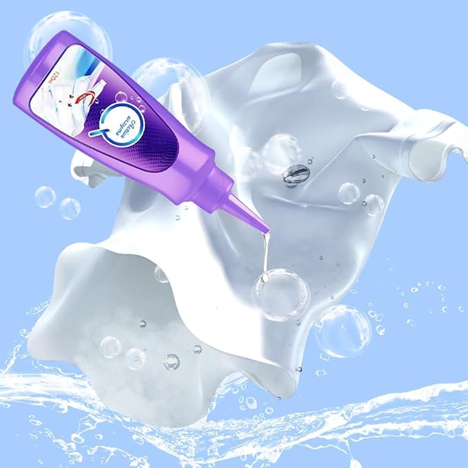 2025 Upgrade Active Enzyme Laundry Stain Remover, White Shirt Clothes Oil Stain Cleaner Remover, Stubborn Stains Cleaner, Active Enzyme Clothing Stain Remover Collar Stain Removal Spray (2)