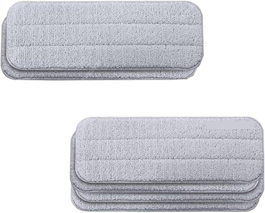 Compatible for Xiaomi Mijia Deerma TB500 TB800 Mop Compatible for Mi Mijia Water Spray Mop 360 Rotating Cleaning Cloth Head Wooden Carbon Fiber Cloth (Color : 6pcs)