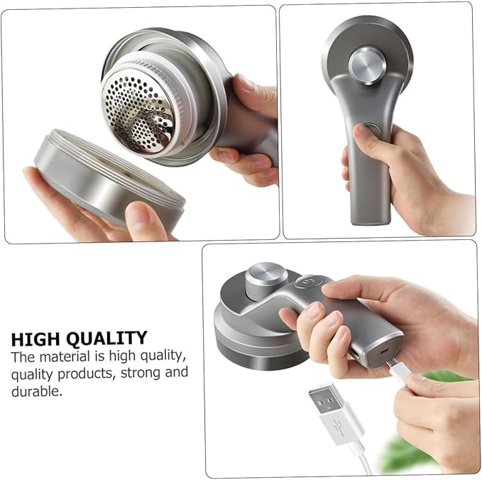 1pc USB Rechargeable Fuzz Remover and Lint Shaver Portable Hair Trimmer for Clothes Fabric Cleaner Material Keep Clothing Looking