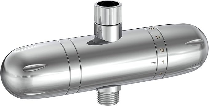 High Output Multi-Stage Shower Filter for Hard Water Softening, KDF-55 High Capacity Shower Head Filter to Remove Chlorine, Heavy Metals & Impurities, Water Softener Revitalizes Skin, Hair & Nails