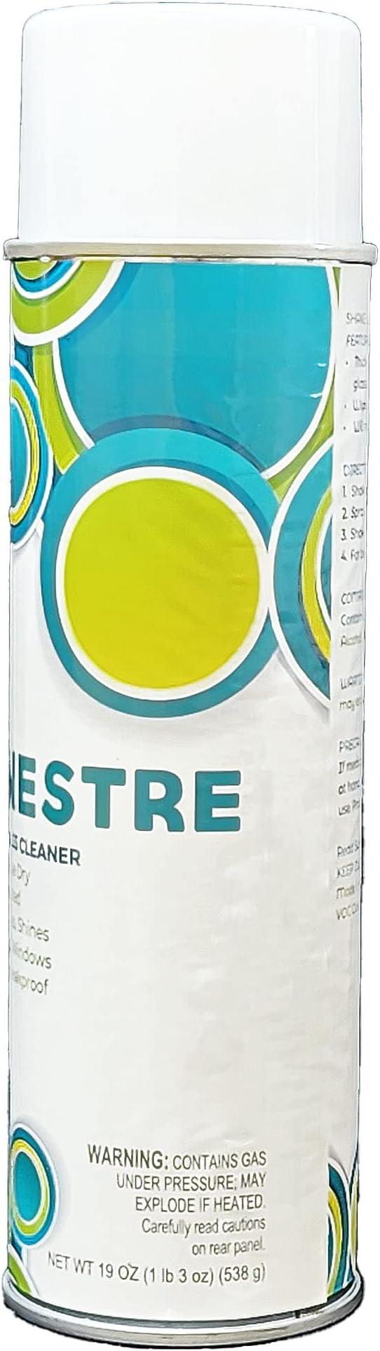 Fenestre Premium Foaming Glass Cleaner, 19 oz Aerosol (Each)