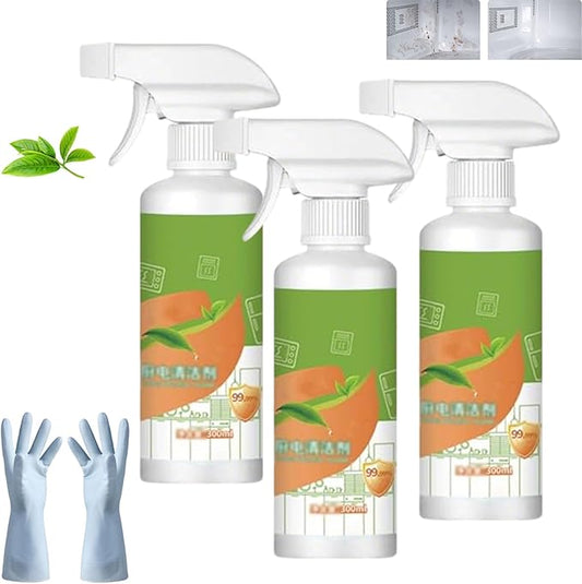 Electrolyzed Ion Kitchen Cleaner Spray, Multi-purpose Cleaner for Hold,Oven,Stove,Range Hood, Deep Cleaning, Household Items (3)