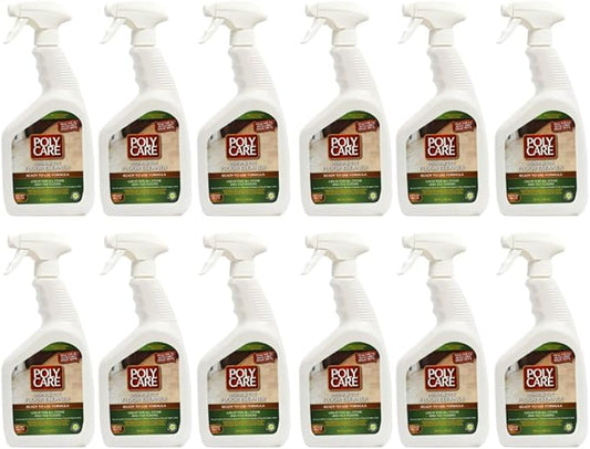 Stone & Tile Floor Cleaner Refill - 32 fl oz Spray (12 Pack) - Fresh- Refill for Spray Mops and Spray Bottles - Residue-Free Floor Cleaning Solution for Stone & Tile or Laminate Floors