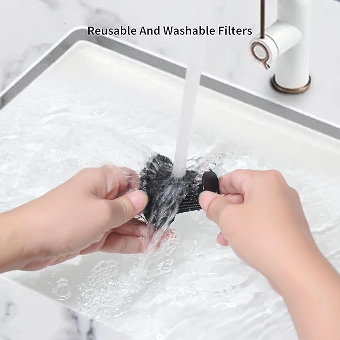 Replacement Filter Compatible with IonVac Lightweight Handheld Cordless Vacuum Cleaner,Fits Models:7441 7551 7552 7553 (4 Packs)