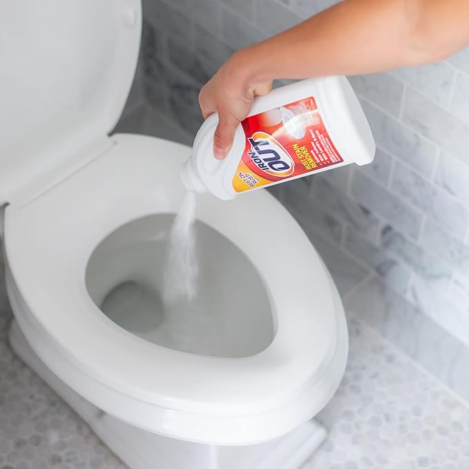 Iron OUT Powder Rust Stain Remover, Remove and Prevent Rust Stains in Bathrooms, Kitchens, Appliances, Laundry, and Outdoors, 4 Pound 12 Ounce, Pack of 6