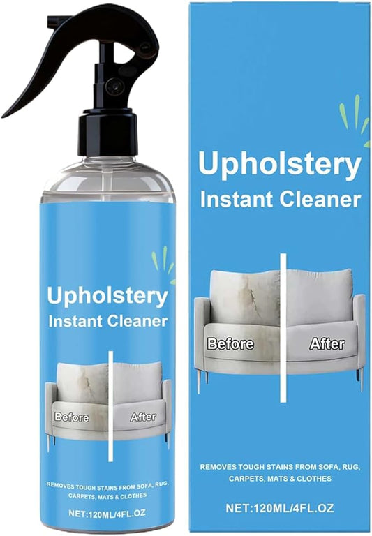 Fabric Cleaner Spray – Multi Functional Stain Remover, Safe Gentle Formula | Effective Dirt Lift, Quick Application For Clothing Upholstery Bedding Soft Surfaces Care