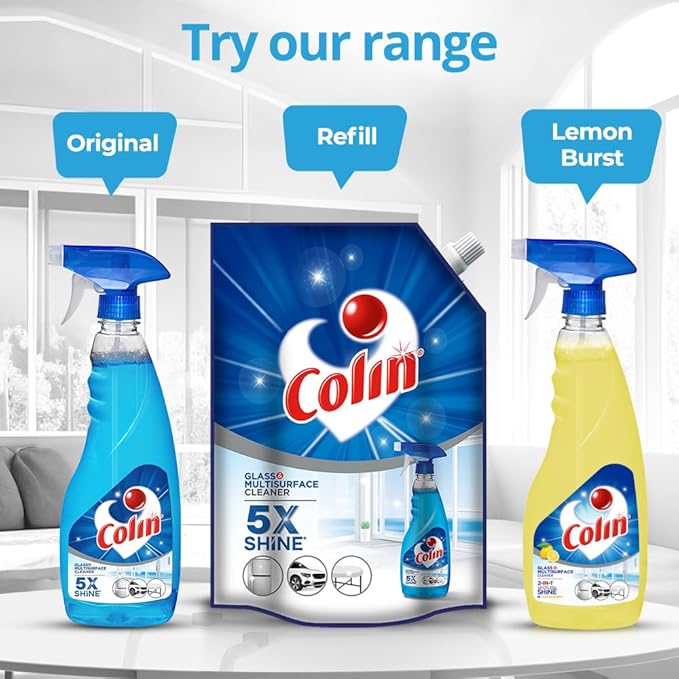 Glass Cleaner Pump 2X More Shine with shine Boosters - 500ml
