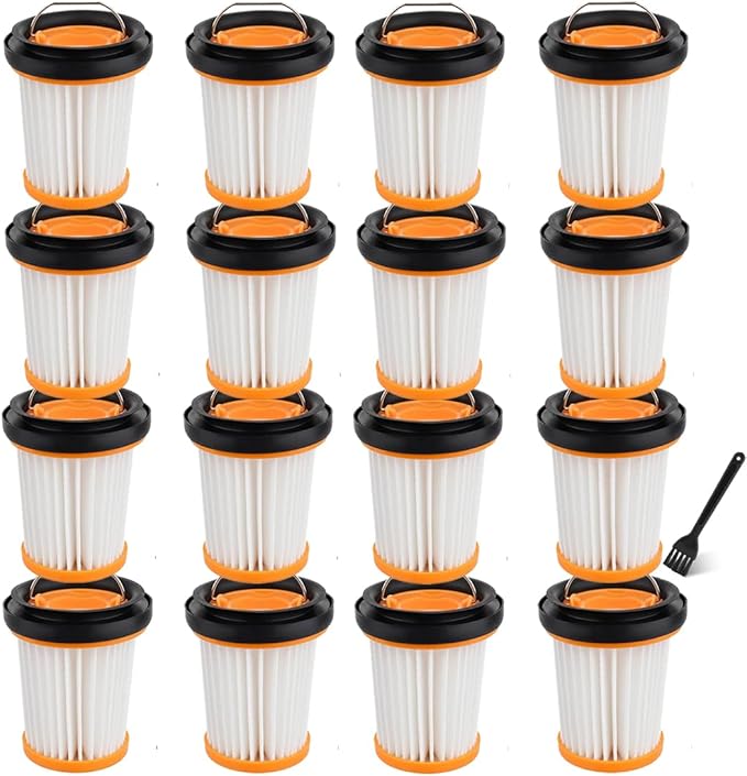 Replacement Vacuum Filter Compatible with Shark Wandvac ION W1 S87 Cordless Handheld Stick Vacuum WV201, WV200, WV205, WV220 - Replace Part XHFWV200-16 Pack