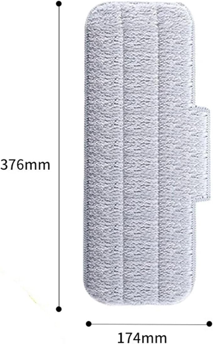 Compatible with Xiaomi Deerma TB900 Replace Mop for Mi Mijia Water Spray Mop 360 Rotating Cleaning Cloth Head Wooden Carbon Fiber Cloth C2(4 PCS)