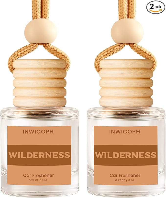 Car Air Freshener Diffuser Hanging, Wilderness Fragrance Oil