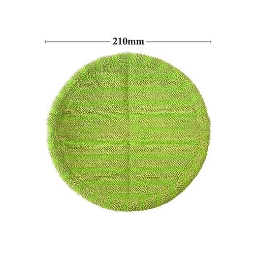 Spare Part for 4 Pack Reusable Microfiber Pads for Electric Spin Mop Washable Mircrofiber Cloth Household Cleaning Wood Floor Cleaner