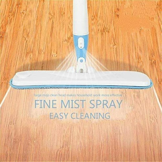 Microfiber Spray Mop for Floor Cleaning, Spray Mop with Reusable Microfiber Mop Pads 360 Degree Handle Mop for Home Laminate Wood Tiles Floor Cleaning
