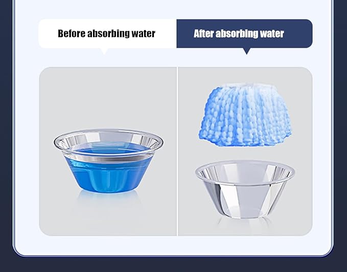 Mop - Spin Bucket System Stainless Steel Deluxe Spinning Floor Cleaning with Microfiber Replacement Refills