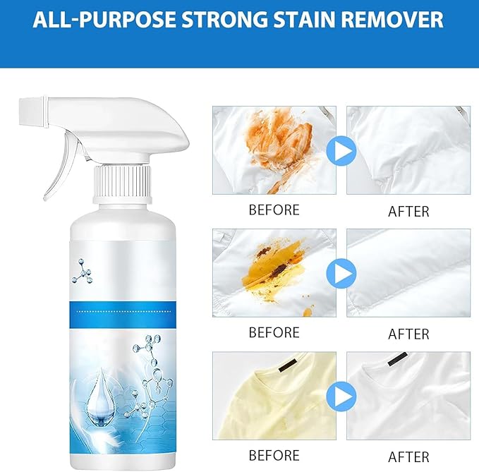 Fly Cloth Cleanse Clothing Emulsifier, Non Ionic Clothing Emulsifier Stain Remover, Non-ionic Laundry Pre-Treatment, Fabric Conditioner Restore Faded Color, Fabric Cleaner for Clothes Care (3pcs)
