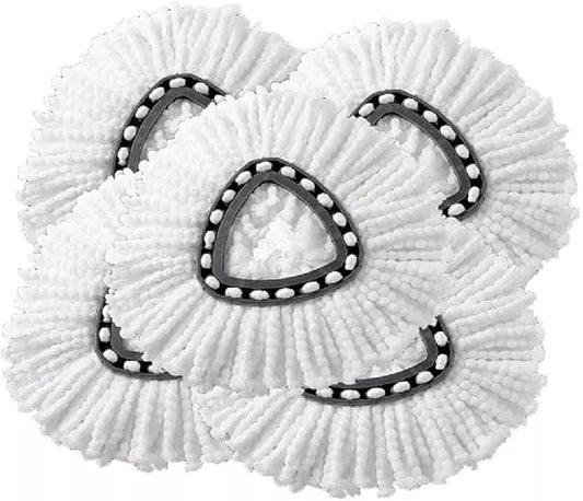 Replacement Microfiber Mop Head Fit for O-Cedar Spin Mop Refills Easy Clean (5)