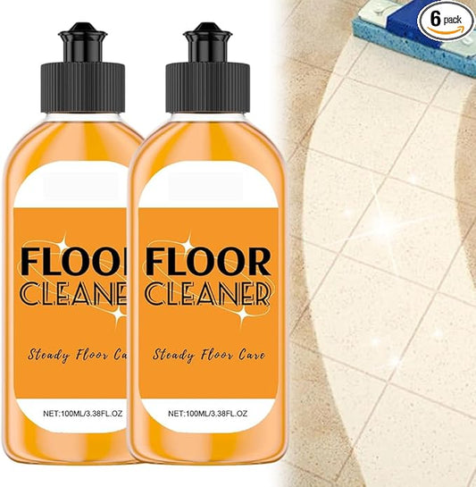 Powerful Stain Removing Floor Cleaner - All-Surface Acid Free Concentrated Formula Enzyme Floor Cleaner for Mopping & Spraying Hardwood, Tile, Vinyl & Laminate Floors | Pet-Safe & Streak-Free (2PCS)