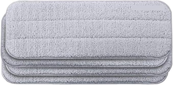 Compatible for Xiaomi Mijia Deerma TB500 TB800 Mop Compatible for Mi Mijia Water Spray Mop 360 Rotating Cleaning Cloth Head Wooden Carbon Fiber Cloth (Color : 4pcs)