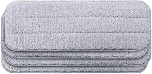 Compatible for Xiaomi Mijia Deerma TB500 TB800 Mop Compatible for Mi Mijia Water Spray Mop 360 Rotating Cleaning Cloth Head Wooden Carbon Fiber Cloth (Color : 4pcs)