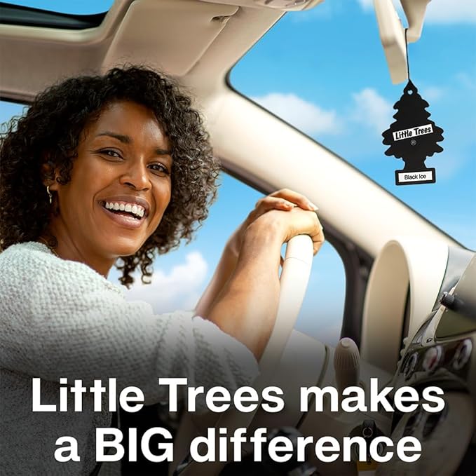 LITTLE TREES Car Air Freshener | Hanging Tree Provides Long Lasting Scent for Auto and Home | 24 Air Fresheners |Vanillaroma