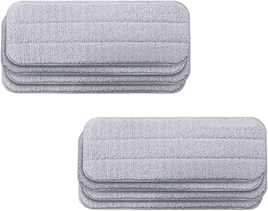 Compatible for Xiaomi Mijia Deerma TB500 TB800 Mop Compatible for Mi Mijia Water Spray Mop 360 Rotating Cleaning Cloth Head Wooden Carbon Fiber Cloth (Color : 8pcs)