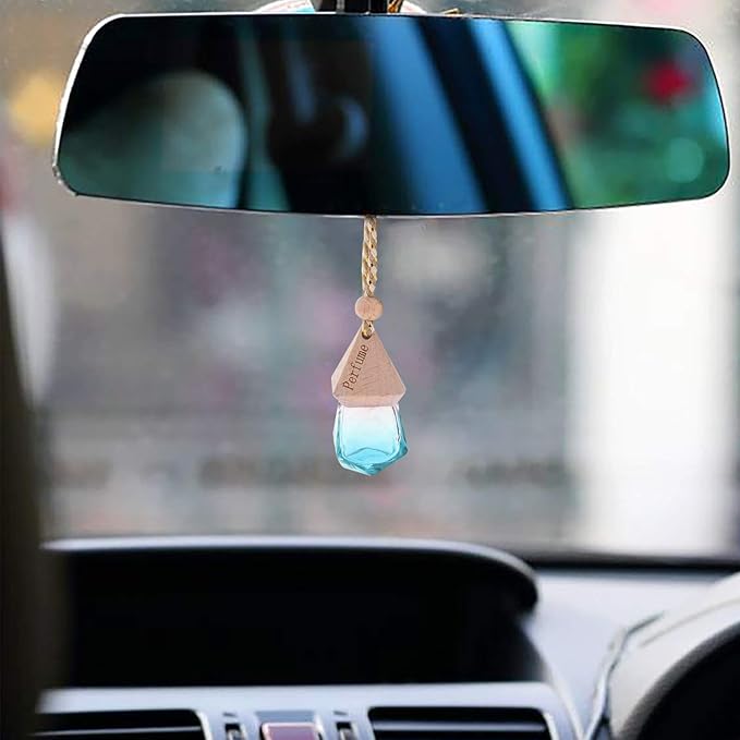 AtfArt 8 Pcs Refillable Air Freshener 6ml Perfume Scent for Car, Home, Room - Hanging Accessories, Air Purifiers Diffuser, Decoration