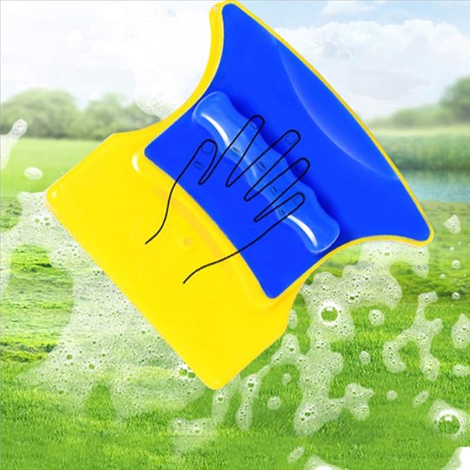 SUNGOOYUE Magnetic Double Sided Window Cleaner Glass Wiper Tool for Home Patio Doors Mirror Tiles