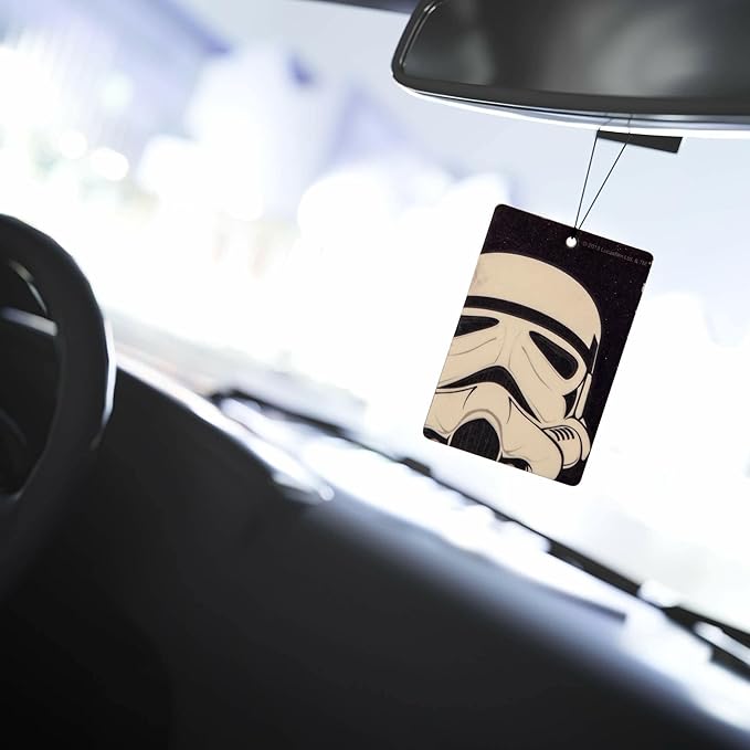 Plasticolor 005546R01 Star Wars Stormtrooper Air Freshener, (Pack of 2)